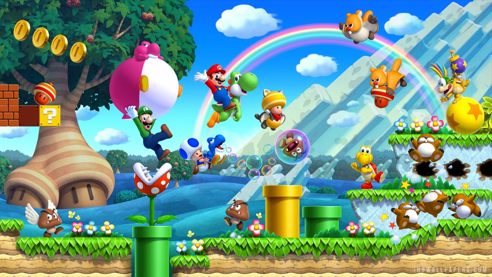 Launch into Bowser's Castle